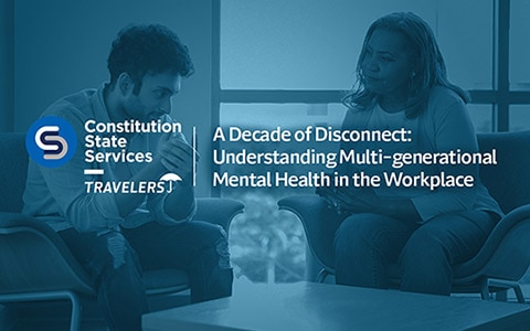 Full replay of the webinar for A Decade of Disconnect: Understanding Multi-generational Mental Health in the Workplace